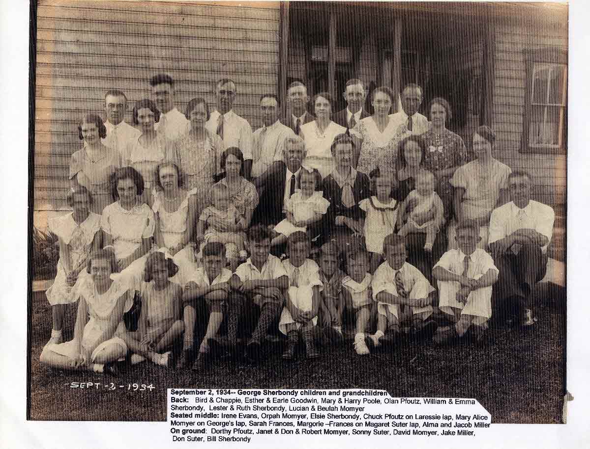 george m & sarah sherbondy fam